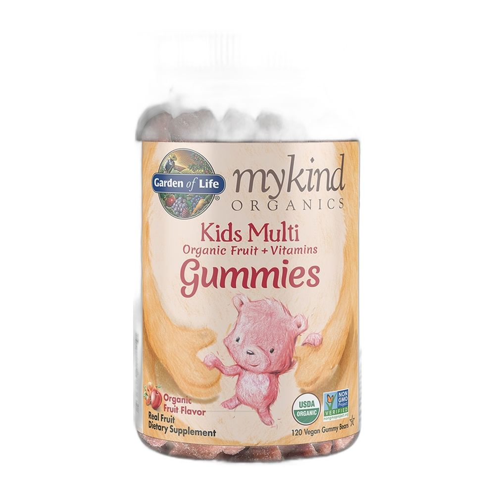 Garden of Life Mykind Kids Multi Gummies - 120 vegan gummy bears