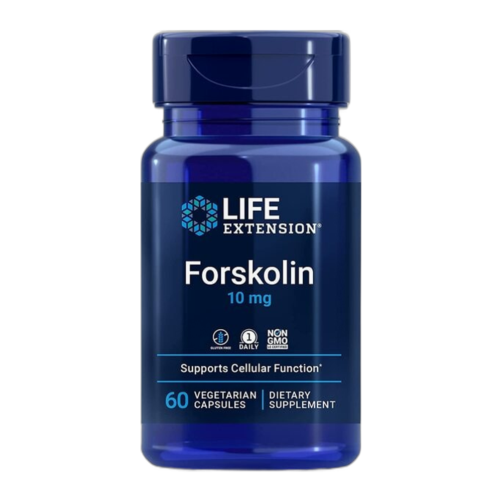 Life Extension Forskolin, 10mg - 60 vcaps