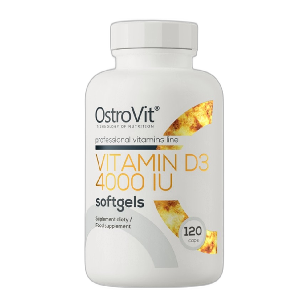 OstroVit Vitamin D3 4000 - 120 softgels