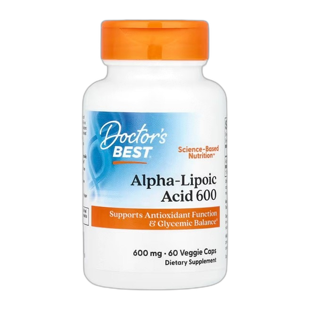 Doctor's Best Alpha-Lipoic Acid, 600mg - 60 vcaps