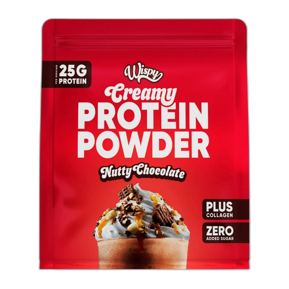 Wispy Creamy Protein Powder, Nutty Chocolate - 300g