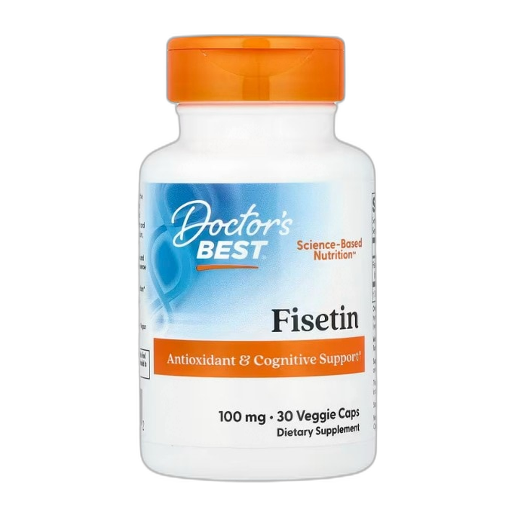 Doctor's Best Fisetin, 100mg - 30 vcaps