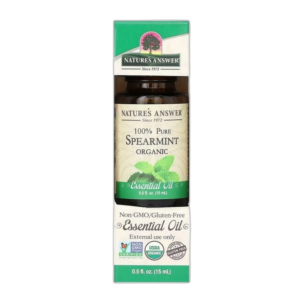 Nature's Answer 100% Pure Spearmint Essential Oil - 15 ml.