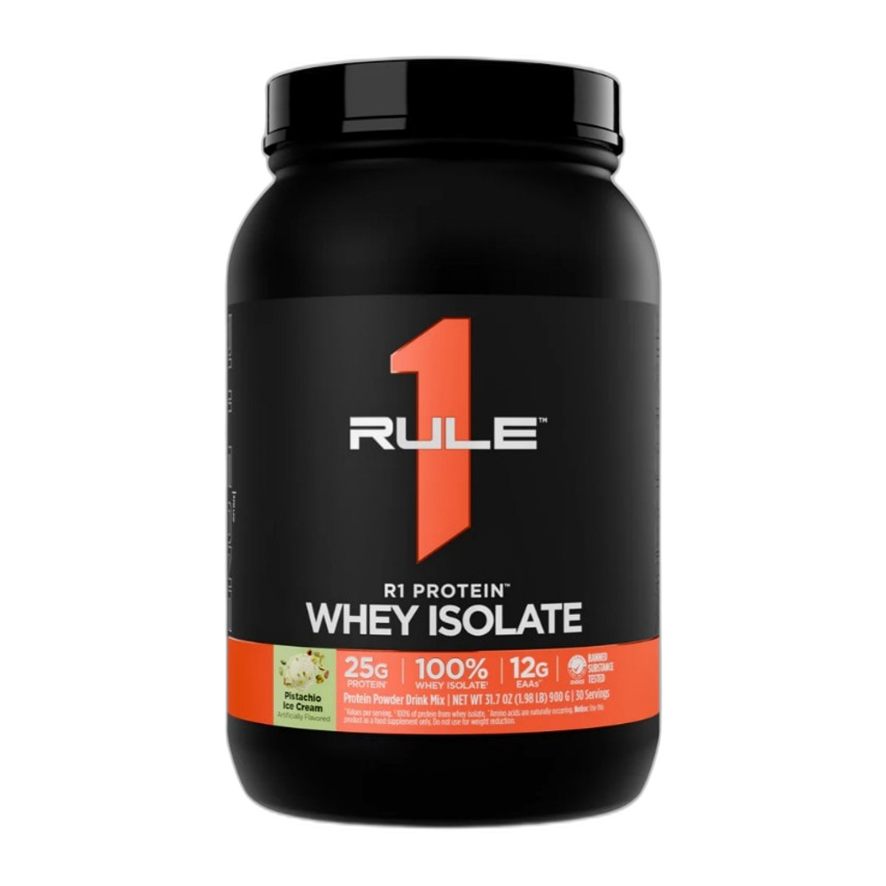 Rule One Whey Isolate, Pistachio Ice Cream - 900g
