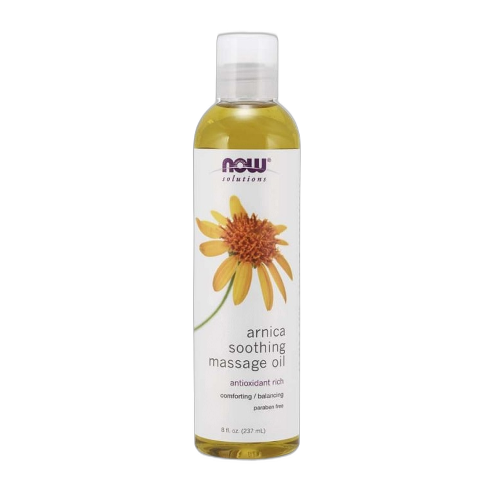 NOW Foods Arnica Soothing Massage Oil - 237 ml.