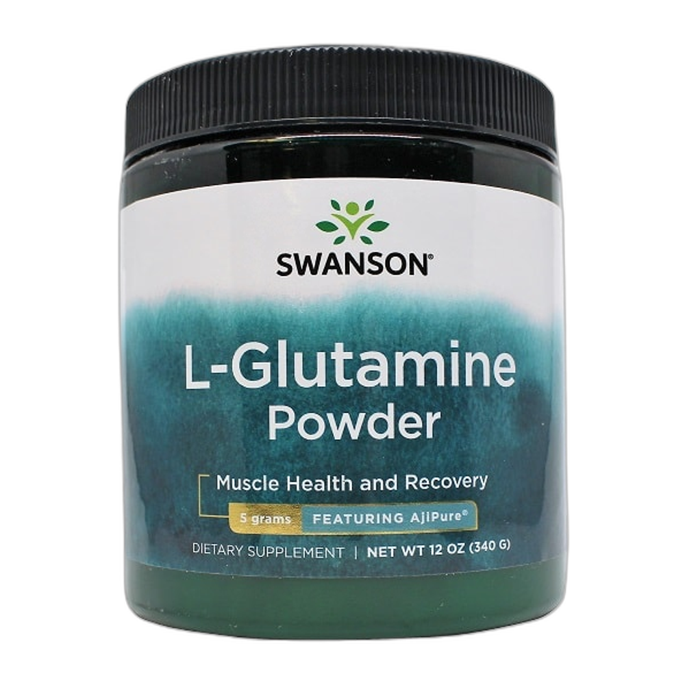 Swanson AjiPure L-Glutamine Powder - 340g