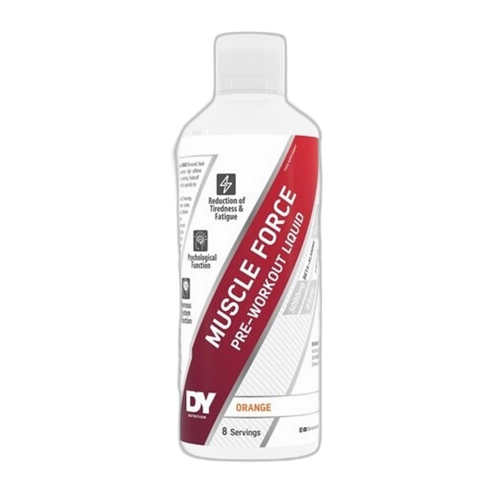 Dorian Yates Muscle Force Liquid Pre-Workout - 500 ml.