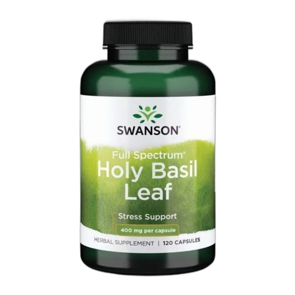Swanson Holy Basil Leaf, 400mg - 120 caps