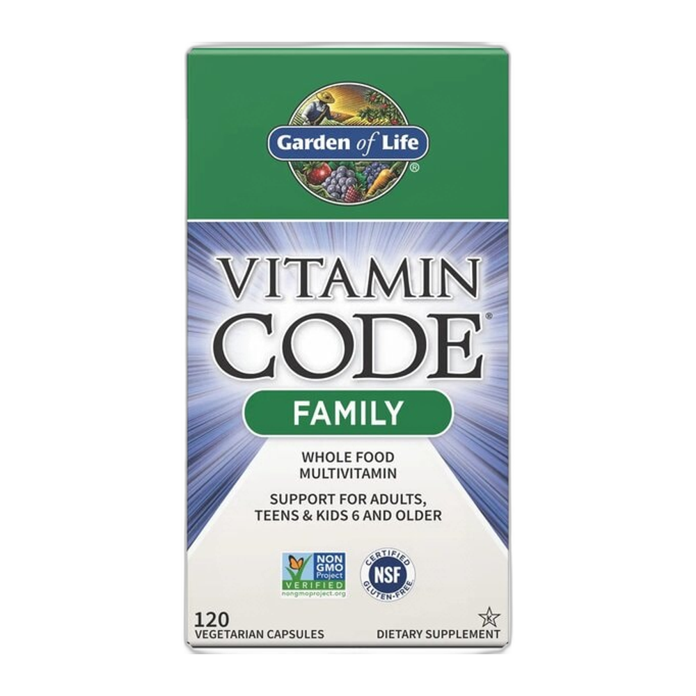 Garden of Life Vitamin Code Family - 120 vcaps