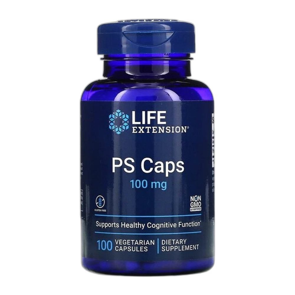Life Extension PS Caps, 100mg - 100 vcaps
