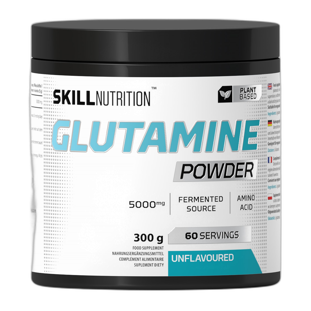 Skill Nutrition Glutamine Powder, Unflavoured - 300g