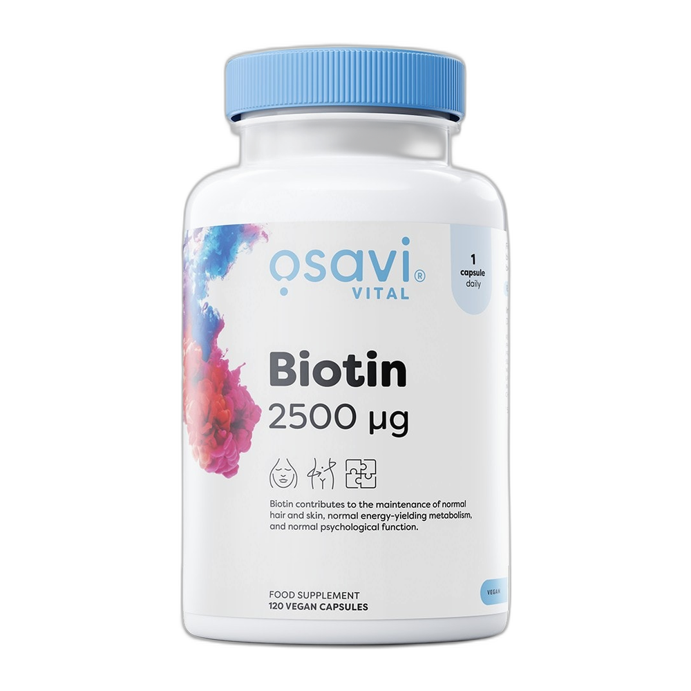Osavi Biotin, 2500mcg - 120 vegan caps
