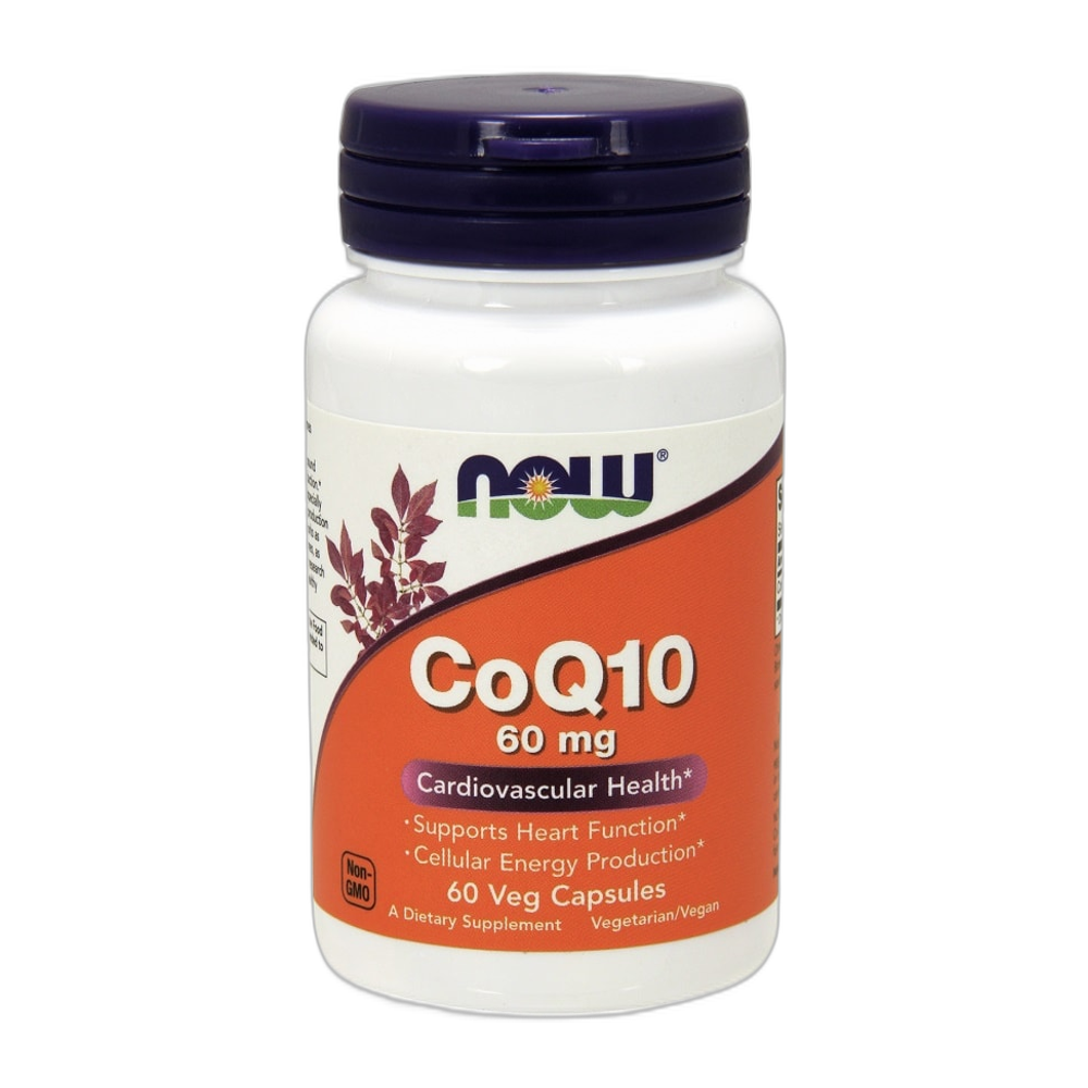 NOW Foods CoQ10, 60mg - 60 vcaps
