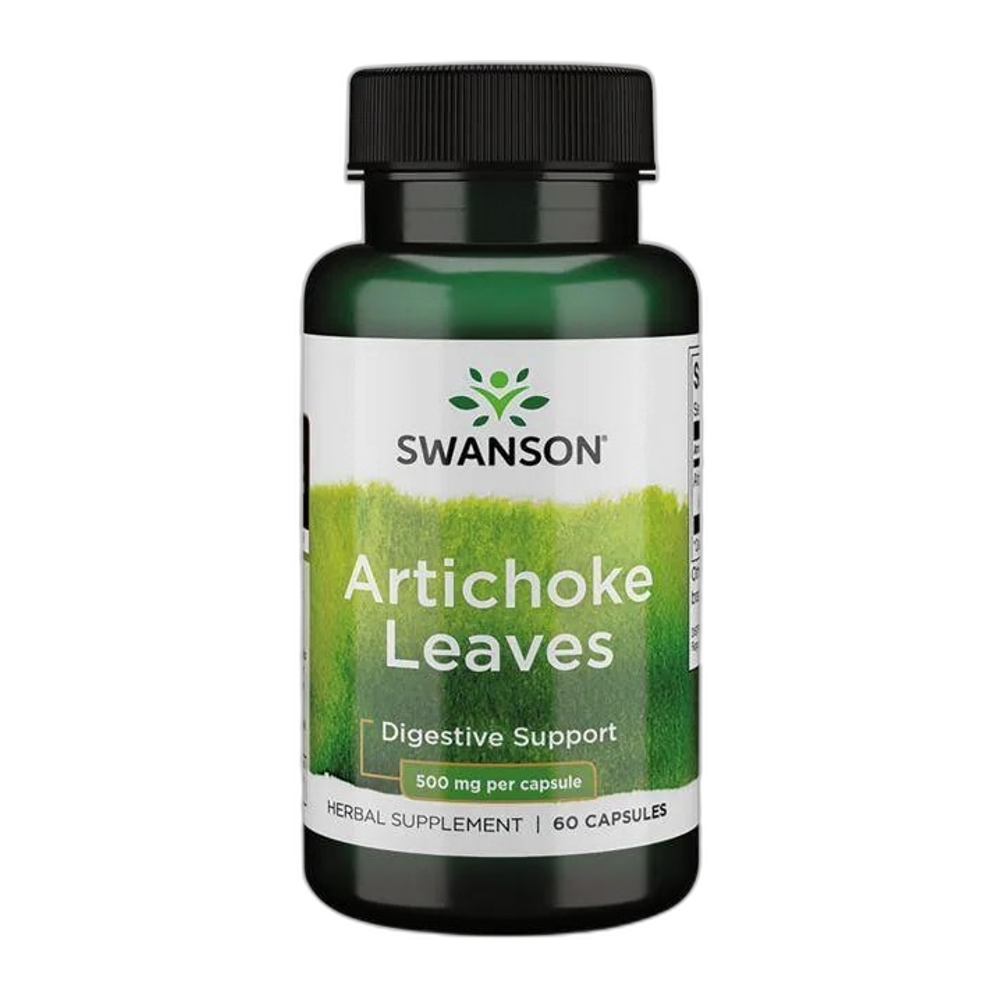 Swanson Artichoke Leaves, 500mg - 60 caps