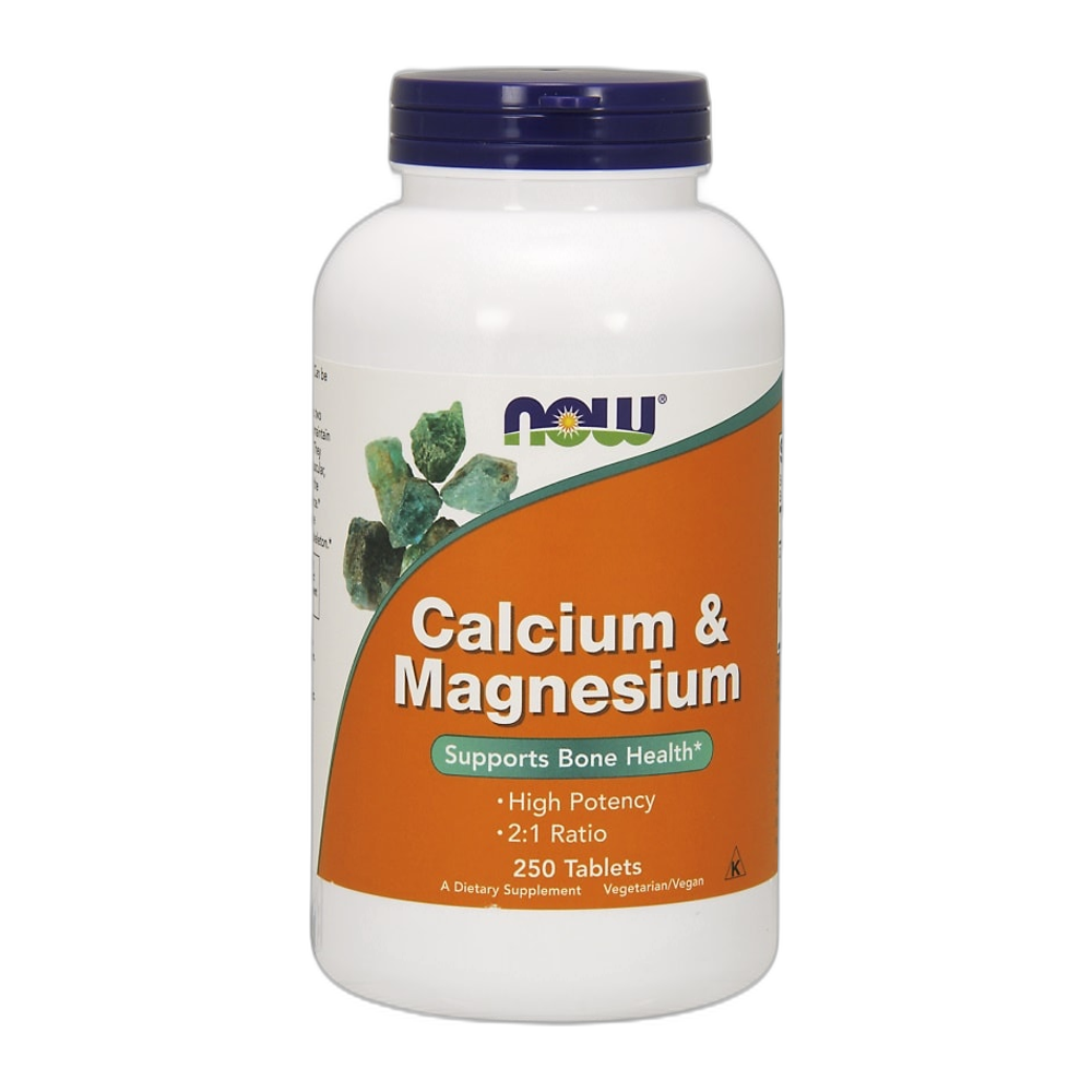 NOW Foods Calcium & Magnesium - 250 tablets