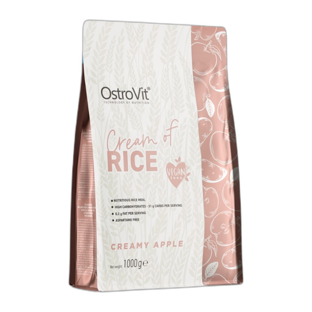 OstroVit Cream of Rice, Creamy Apple - 1000g