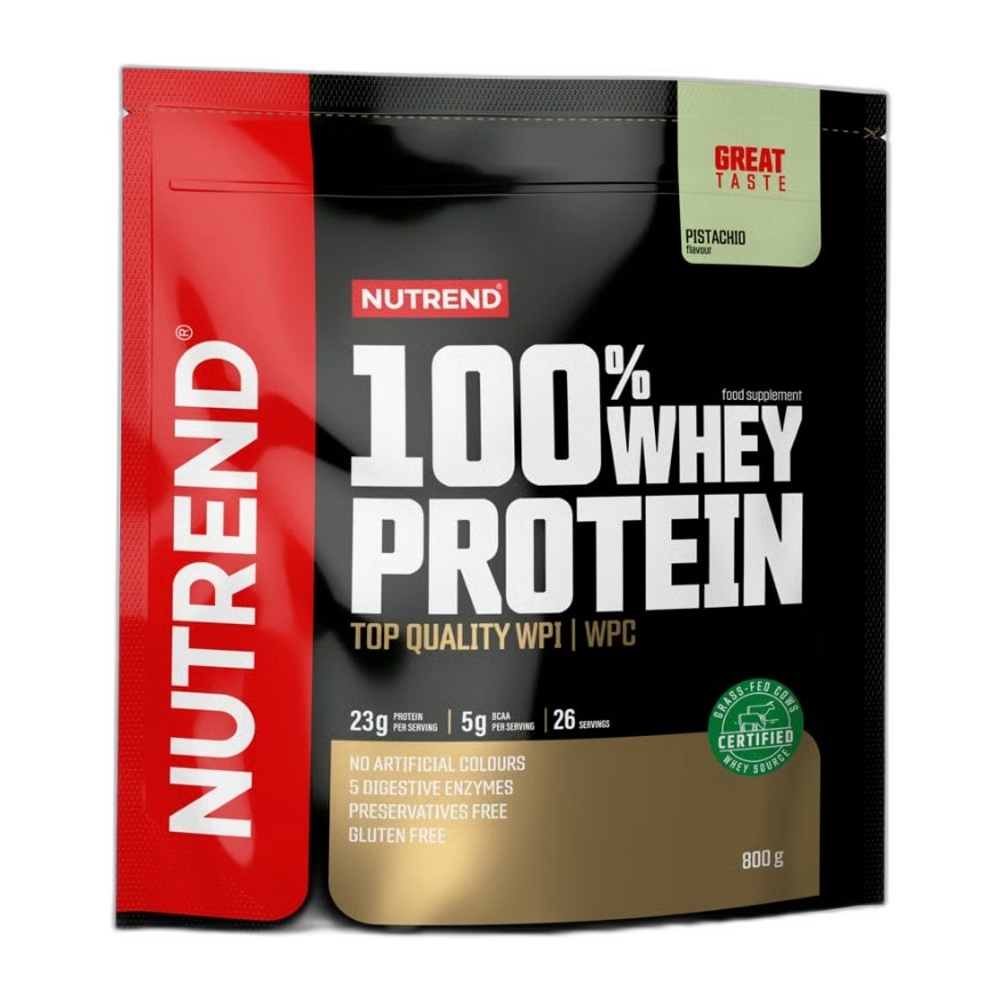 Nutrend 100% Whey Protein, Pistachio - 800g