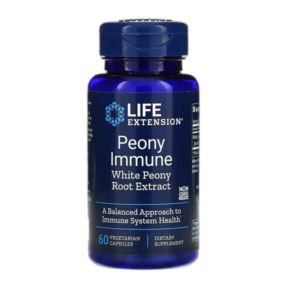 Life Extension Peony Immune - 60 vcaps
