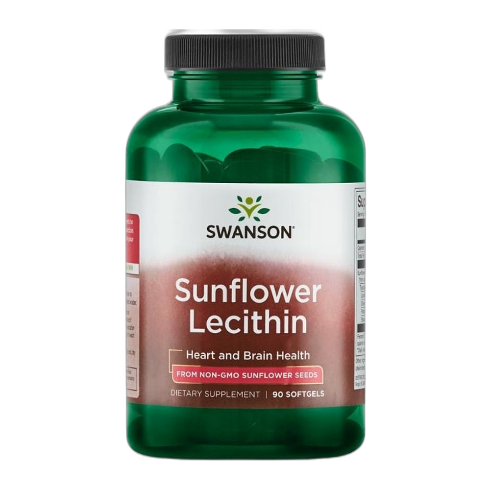 Swanson Sunflower Lecithin - 90 softgels