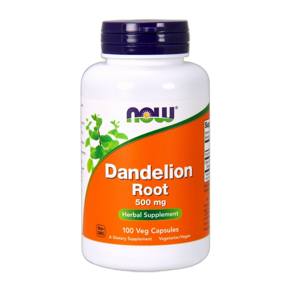NOW Foods Dandelion Root, 500mg - 100 vcaps