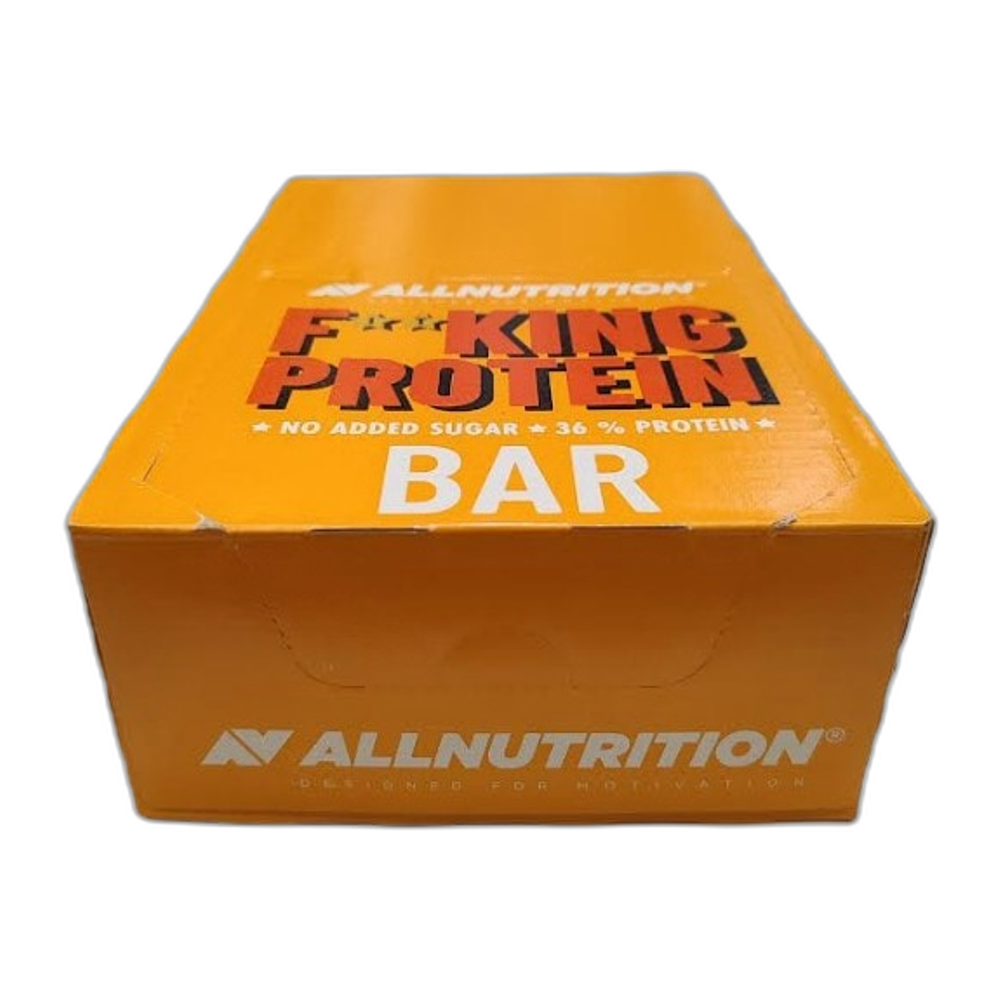 Allnutrition Fitking Protein Bar, Caramel Peanut - 15 x 55g