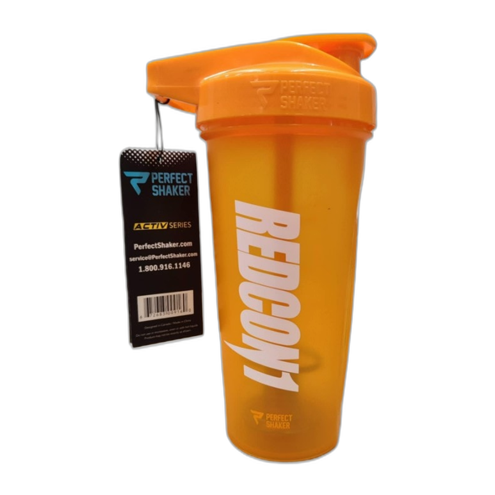 Redcon1 Shaker, Orange/White - 600 ml.