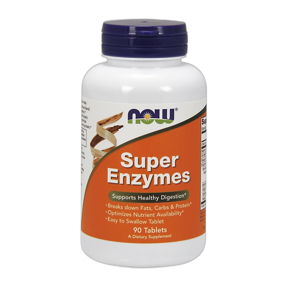 NOW Foods Super Enzymes - 90 tabs