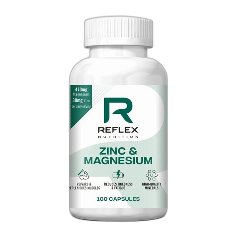 Reflex Nutrition Zinc & Magnesium - 100 caps