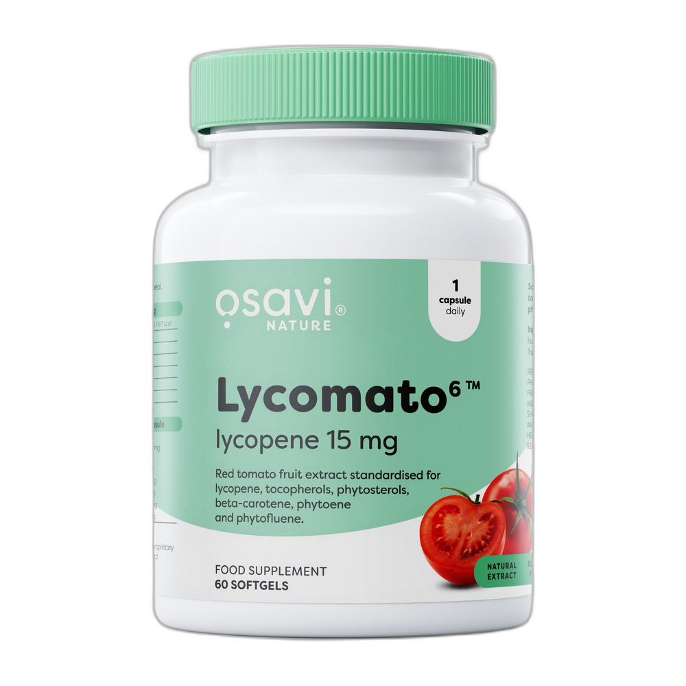 Osavi Lycomato Lycopene, 15 mg - 60 softgels