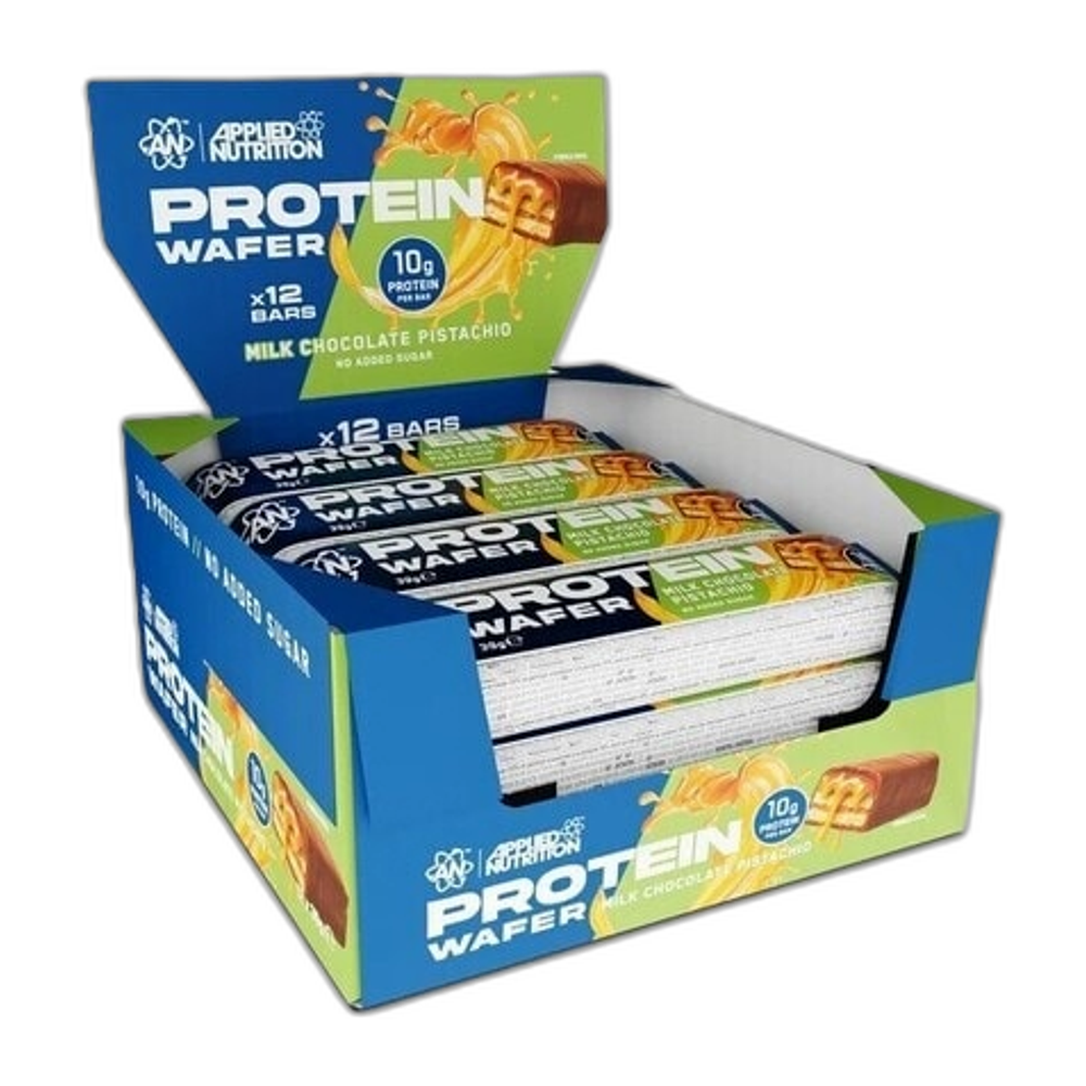 Applied Nutrition Protein Wafer, Milk Chocolate - 12 x 39g