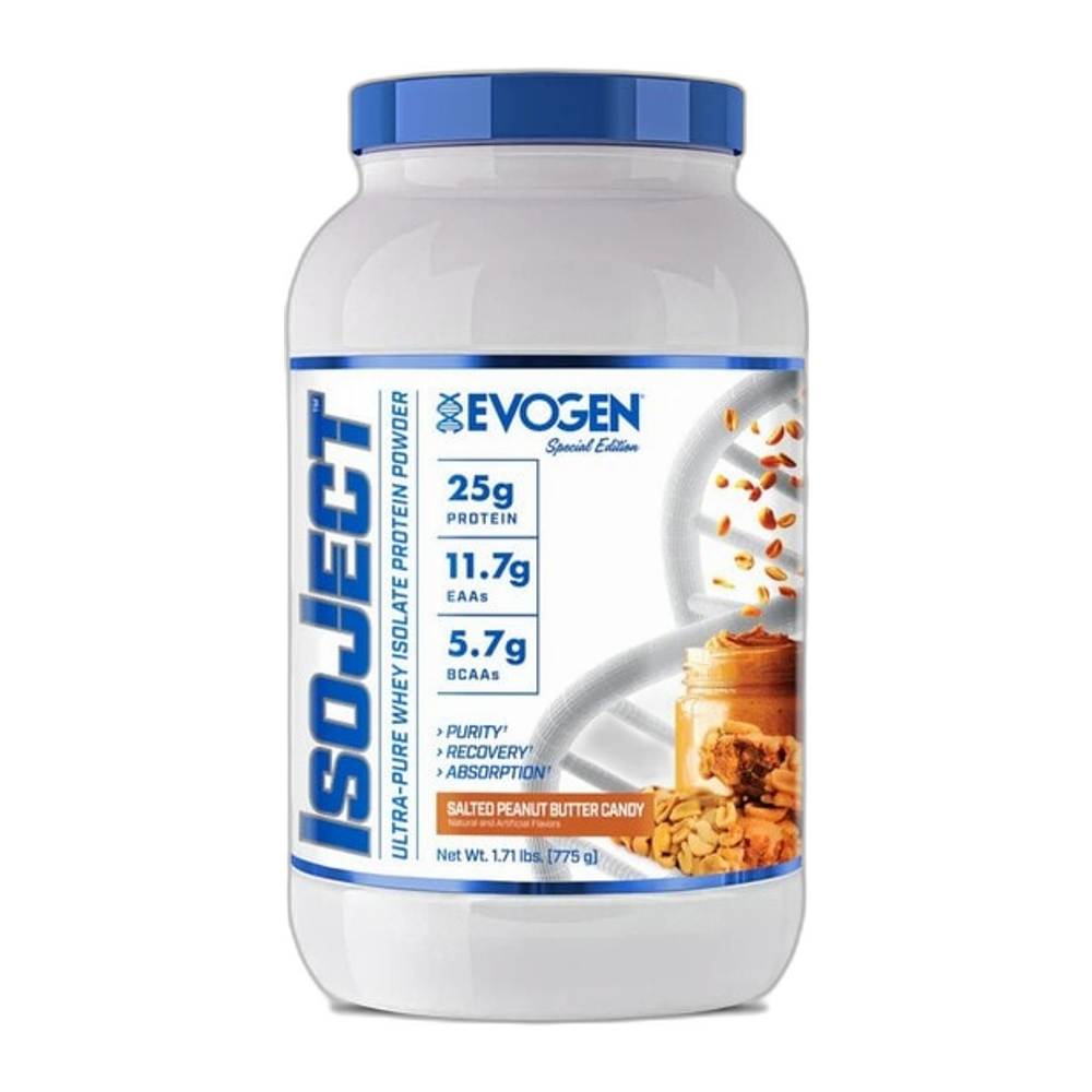 Evogen IsoJect, Salted Peanut Butter Candy - 775g