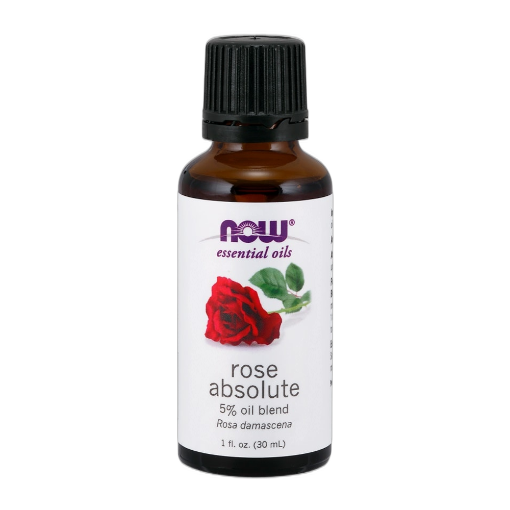 NOW Foods Essential Oil, Rose Absolute Oil - 30 ml.