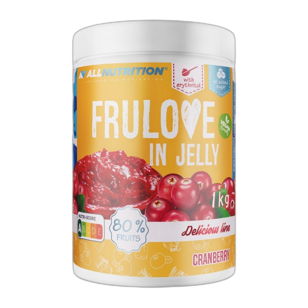 Allnutrition Frulove In Jelly, Cranberry - 1000g
