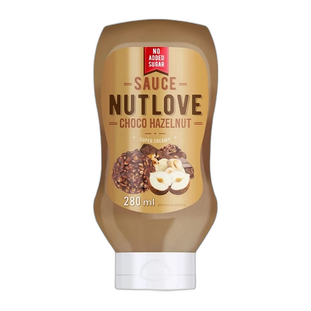 Allnutrition Nutlove Sauce, Choco Hazelnut - 280 ml.