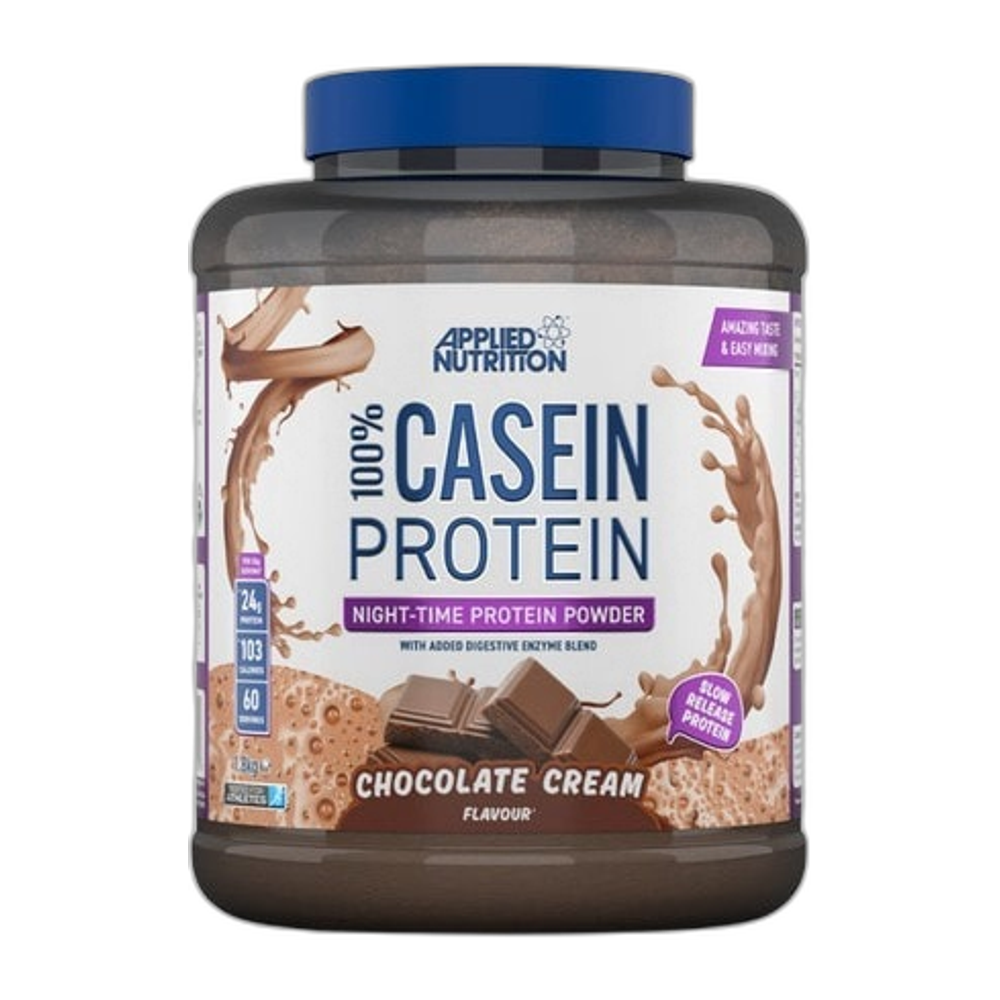 Applied Nutrition 100% Casein Protein, Chocolate Cream - 1800g