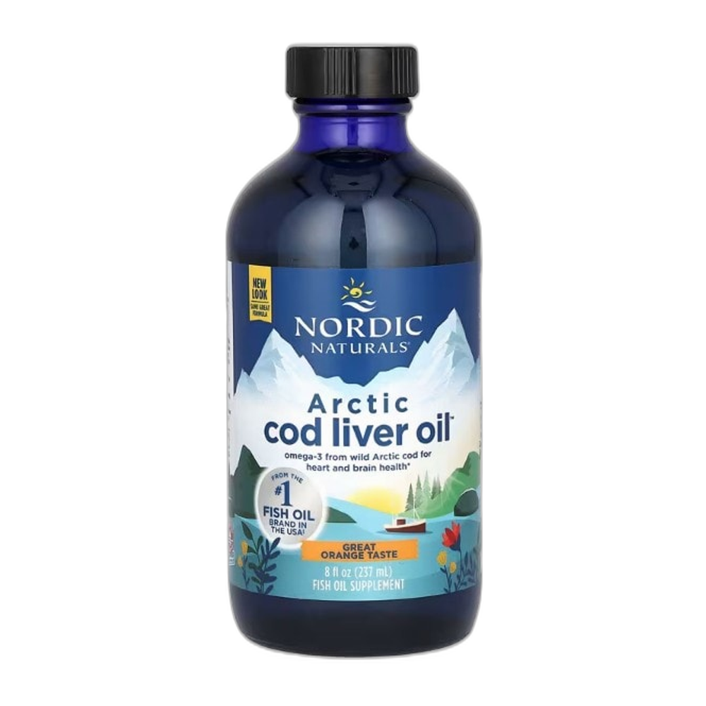 Nordic Naturals Arctic Cod Liver Oil, 1060mg Orange - 237 ml.