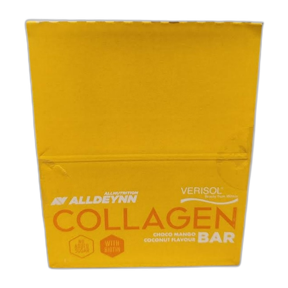 Allnutrition AllDeynn Collagen Bar, Choco Mango Coconut - 24 x 40g