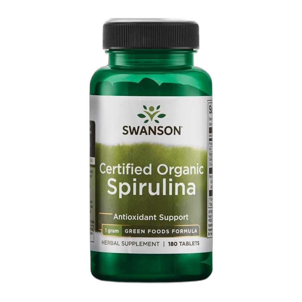 Swanson Spirulina - 180 tablets