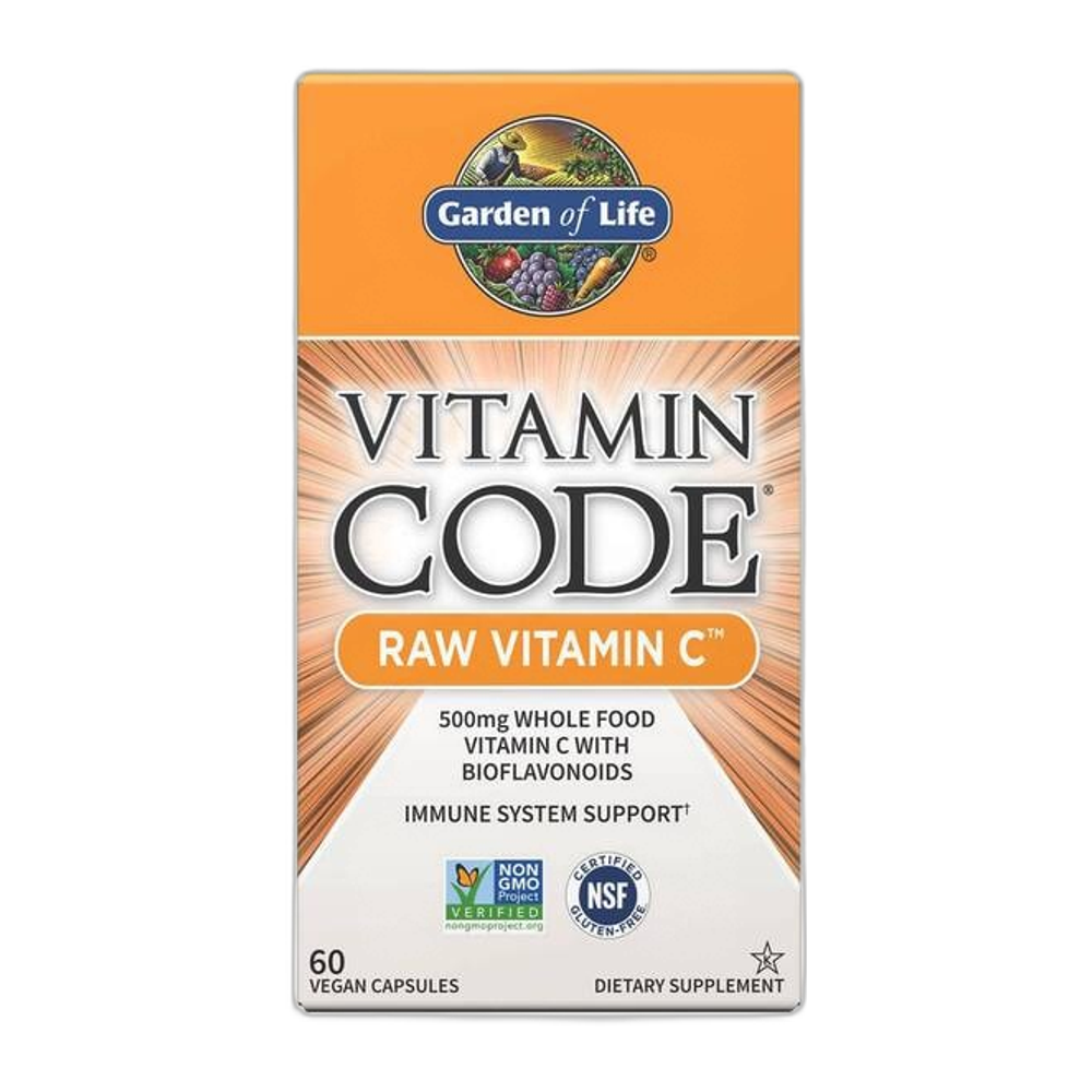 Garden of Life Vitamin Code Raw Vitamin C - 60 vegan caps