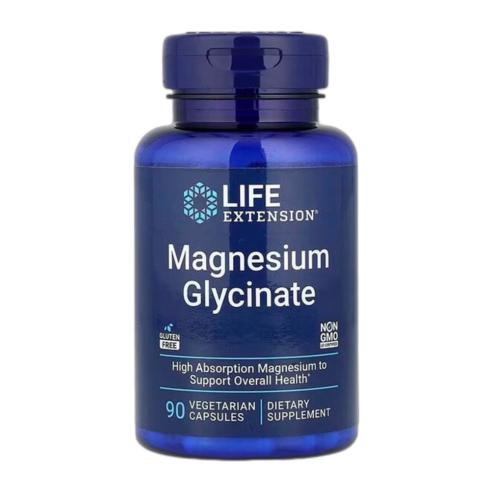 Life Extension Magnesium Glycinate, 105mg - 90 vcaps