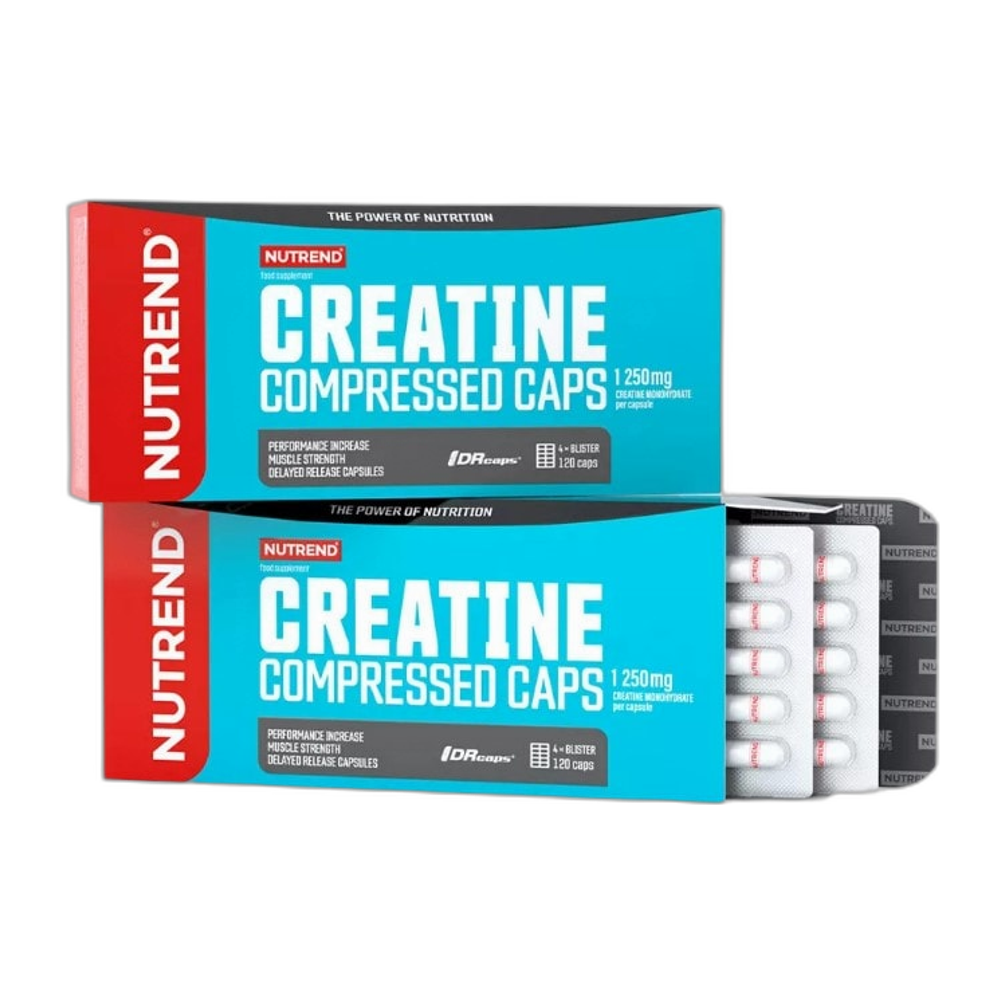 Nutrend Creatine Compressed Caps - 120 caps