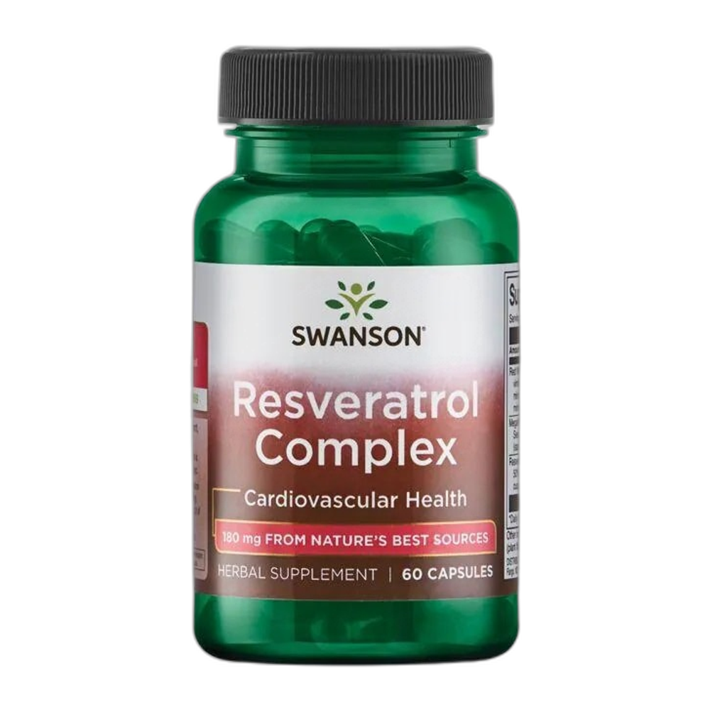 Swanson Resveratrol Complex - 60 caps
