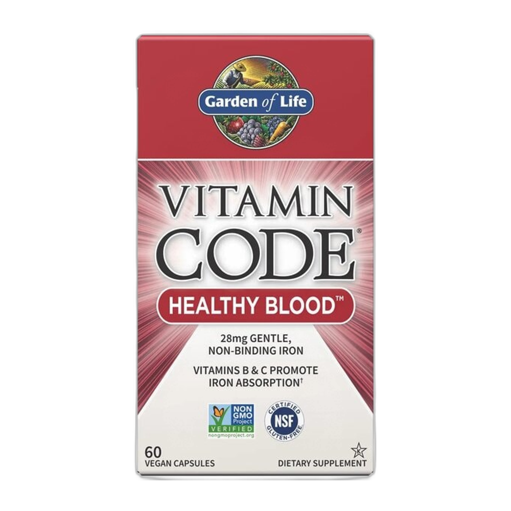 Garden of Life Vitamin Code Healthy Blood - 60 vegan caps