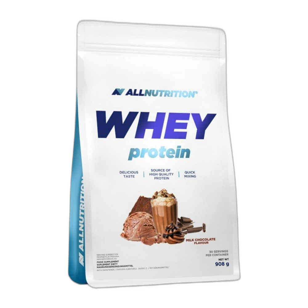 Allnutrition Whey Protein, Milk Chocolate - 908g