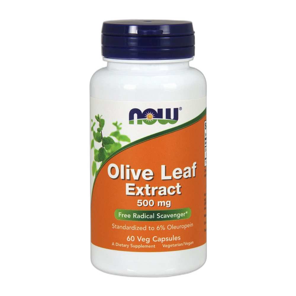 NOW Foods Olive Leaf Extract, 500mg - 60 vcaps