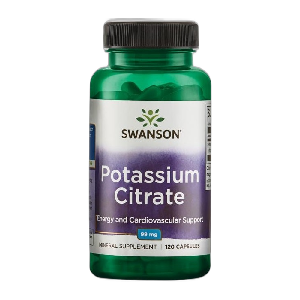 Swanson Potassium Citrate, 99mg - 120 caps