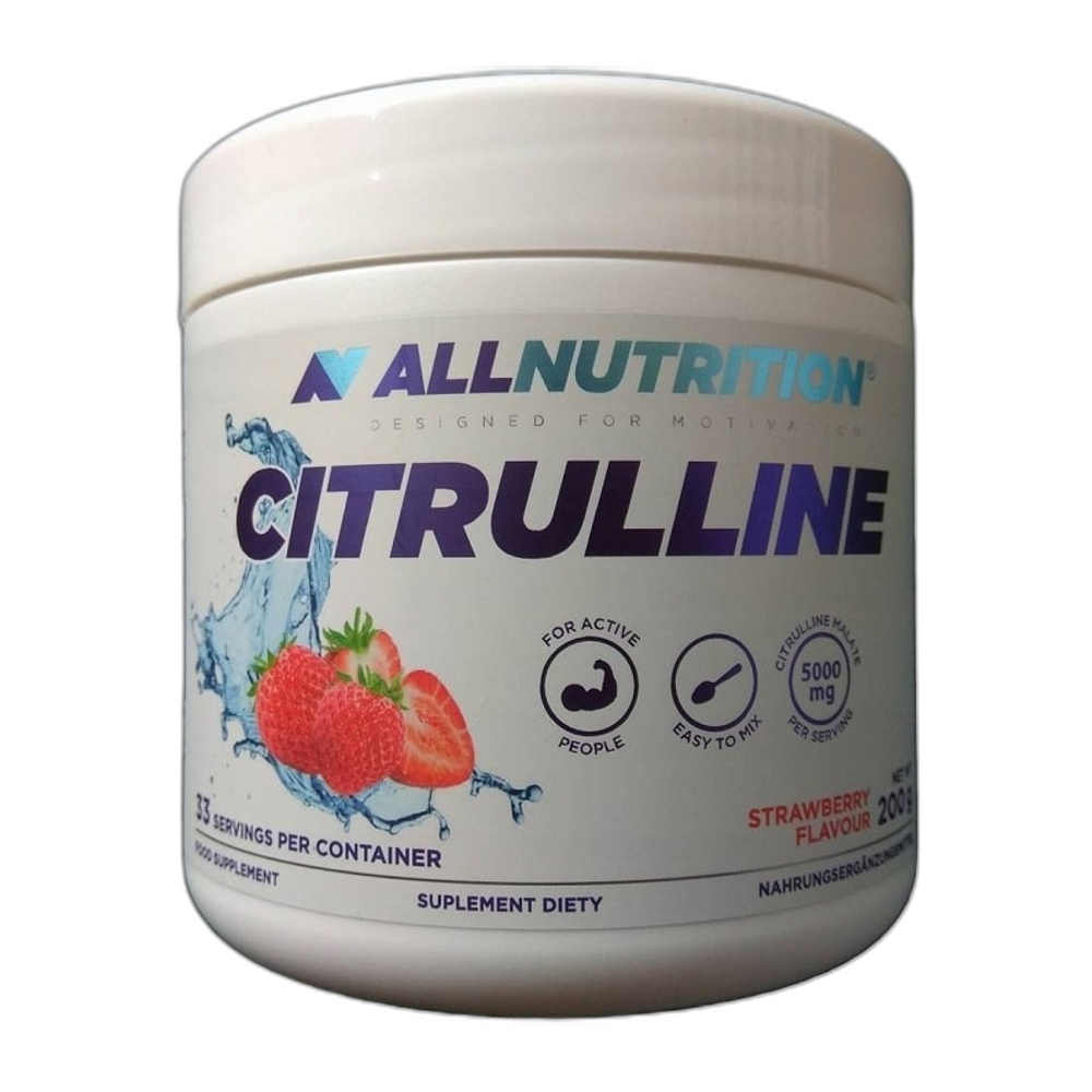 Allnutrition Citrulline, Strawberry - 200g