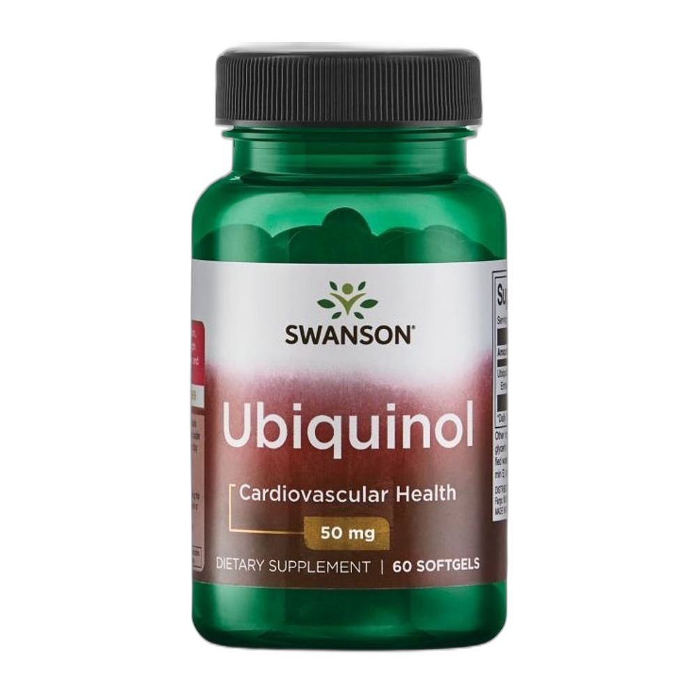 Swanson Ubiquinol, 50mg - 60 softgels
