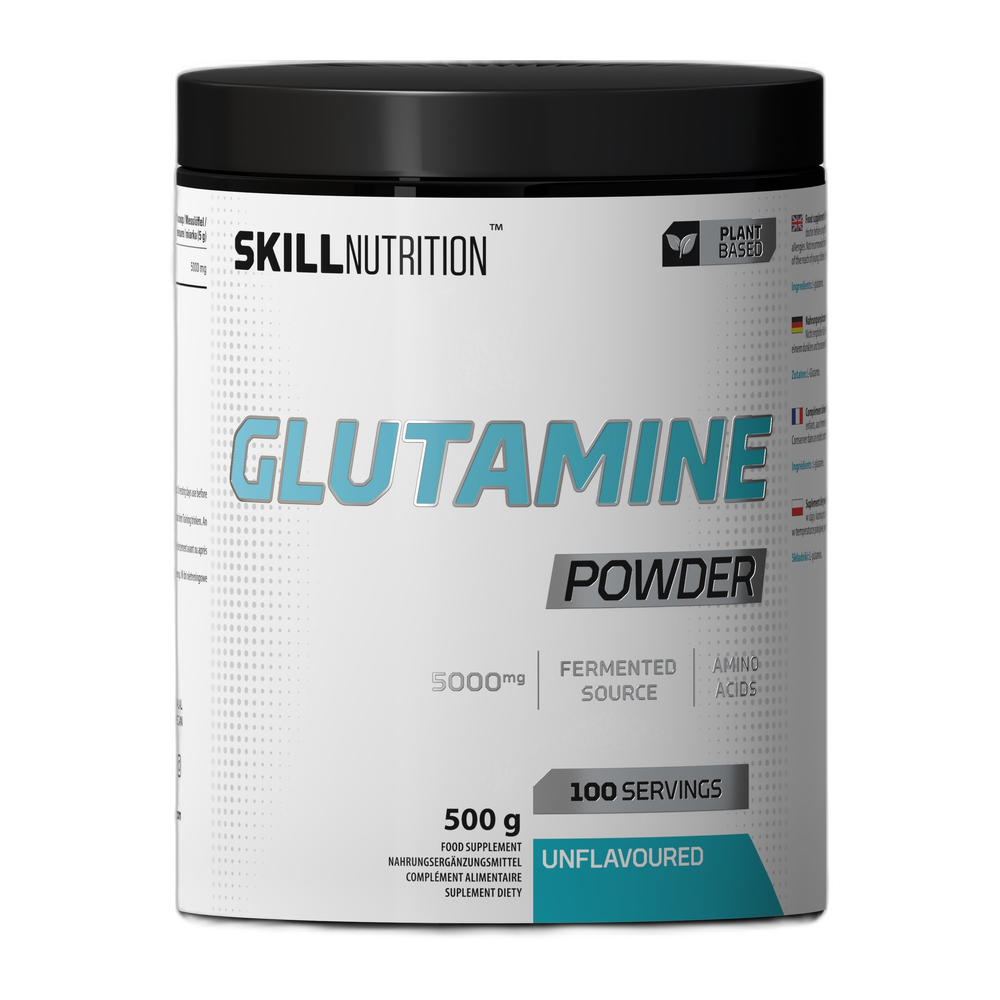 Skill Nutrition Glutamine Powder, Unflavoured - 500g