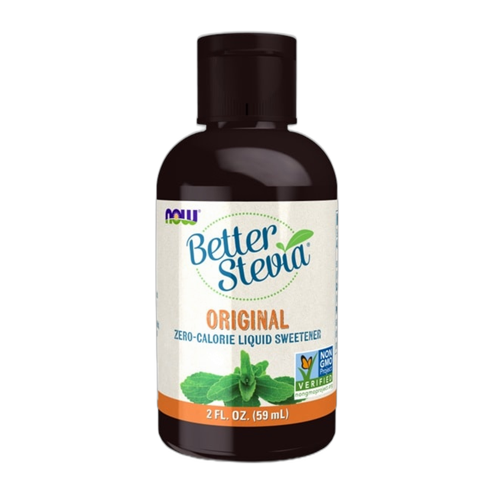 NOW Foods Better Stevia Liquid, Original - 59 ml.